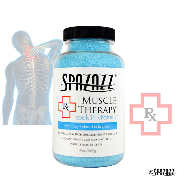 RX THERAPY MUSCLE THERAPY (HOT N' ICY) CRYSTALS 19OZ CONTAINER
